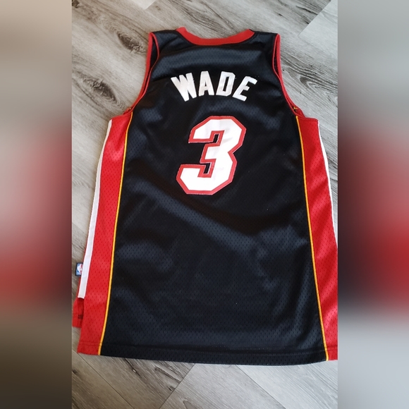 Miami Heat Jersey Dwayne Wade 🔥 3 small Adidas - Picture 1 of 6